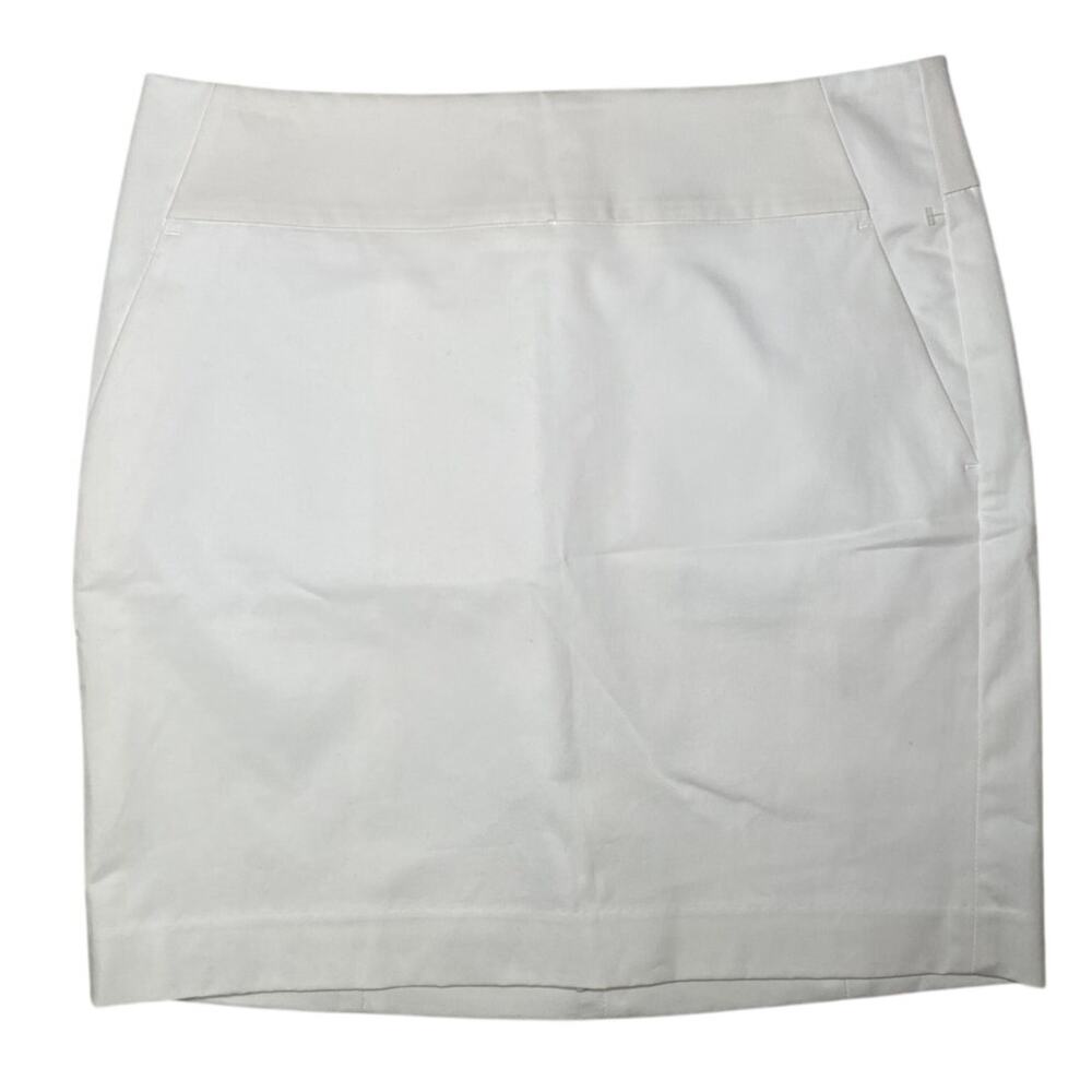 Ann Taylor - White Mini Skirt - Women's Size 8